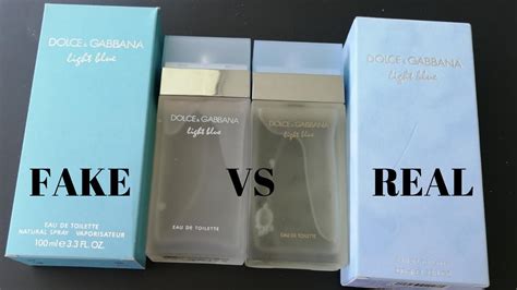 dolce and gabbana light blue fake vs real